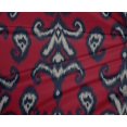 thumbnail image 4 of oneOone Polyester Lycra Fabric Paisley & Floral Ikat Printed Fabric 1 Yard 56 Inch Wide, 4 of 4
