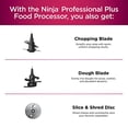 thumbnail image 4 of Ninja Robot Culinaire Professionnel, Argent, 9 Tasses, 4 of 11