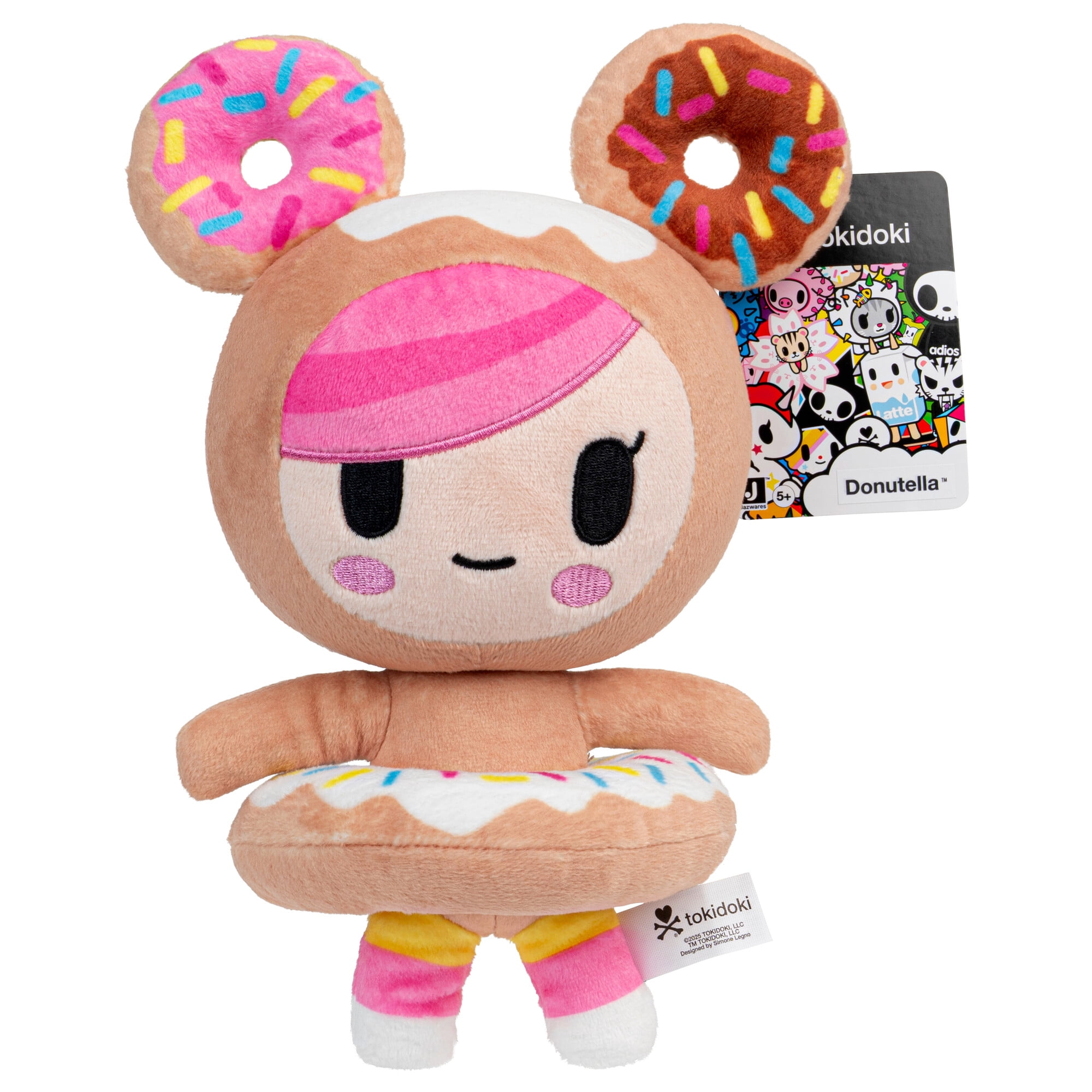 Peluche Tokidoki 8 po Donutella - Série 1 Donutella - 5 ans et plus - Produit Tokidoki sous licence officielle de Jazwares