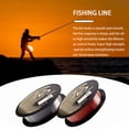 thumbnail image 4 of Yingyy Fishing Line Spool Outdoor Camping River Sea Pond Nylon Fishing Thread Angling Accessory, Coffee Red, Size 0.4, 4 of 8