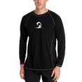 thumbnail image 1 of BeautyIn Men's Long Sleeve Rashguard Shirt UV Ray Protection Quick-Dry Swim Tee Running Workout, 1 of 6