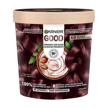 Garnier GOOD, Coloration Permanente, 100% Couverture du Gris, Sans Ammoniaque, 1 unité
