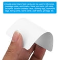 thumbnail image 4 of Unique Bargains 3.5' x 2' Blank Paper Business Cards, 90 Pack Small Index Flash Cards Words Message Note Card, White, 4 of 7