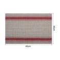 thumbnail image 3 of 6Pcs Dining Table Mat Placemats PVC Place Mats 45x30cm Heat Resistant Washable, 3 of 12