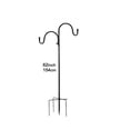 thumbnail image 4 of Elevate Your Outdoor Decor with this Heavy Duty Double Shepherd Hook - Perfect for, 4 of 5