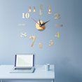 thumbnail image 1 of DIY 3D Decorative Clock Mirror Wall Stickers Creative Removable Art Decal Sticker Home Decor Living Room Quartz Needle, 1 of 4