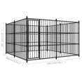 thumbnail image 4 of vidaXL Niche pour Chien Extérieure 300x300x185 cm, 4 of 4