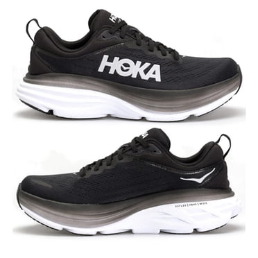 HOKAONE ONE Bondi 8 Textil Herr Lågskor Löparskor för Väg Black White 44