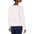 thumbnail image 2 of Hanes Womens ComfortSoft EcoSmart Crewneck Sweatshirt, L, Pale Pink, 2 of 4