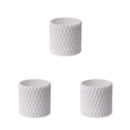 thumbnail image 2 of Ruiboury Breathable And Durable - Rotating Makeup Brush Cup With Open 360 ° Rotation For Easy Access white rotating style 3Set, 2 of 6