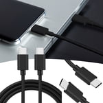 PEZHADA Usb-C To Usb-C Charging Cable, Usb 2.0 Type C To Type C Cable 60W/3A Fast Charging C To C Charger Cord Compatible Usbc To Usbc Cable Usb To Usb C Cable