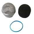 thumbnail image 1 of Metal Replacement Head Mesh Microphone Grille For Shure SM58 Nice, 1 of 8