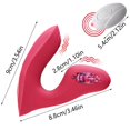 thumbnail image 2 of GARENAS Petit Masseur Portable de Décompression par Vibration des Doigts pour Femmes et Adultes (Blanc), 2 of 7