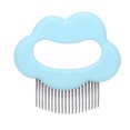 thumbnail image 3 of Cat Grooming Comb, Remove Floating Hair Safe Massage Skin Friendly Cat Comb  For Bunnys Blue, 3 of 8