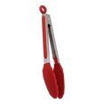 thumbnail image 2 of Pinces de Cuisine, Pinces de Service pour Aliments Sûrs pour la Cuisson Rouge, Noir, 2 of 8