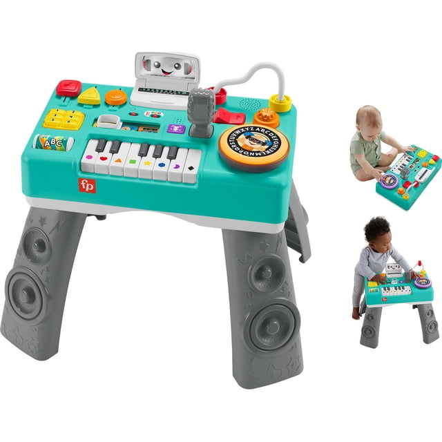Jouet Musical Fisher-Price Rire & Apprendre Table de DJ 6+