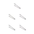 thumbnail image 1 of Decodeary Alimentaire Pinces Partie en Acier Inoxydable Servant des Clips de Cuisine Buffet Domestique Réutilisables en Plein Air Restaurant Tong Type 4 5Set, 1 of 6