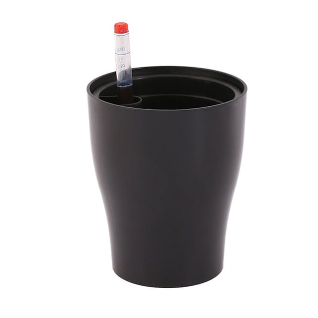 MesaSe Self Watering Planter 5.7inch Mini Flower Plant Pot With Water Level Indicator For Garden Home Decor