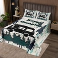 thumbnail image 2 of Erosebridal Camping Car Coverlet Set Twin, Camper Bedding Set, Rustic Farmhouse Decor, 2pcs, 2 of 5