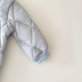 thumbnail image 4 of MeetoTime Baby Clothes Fall Winter Warm Cotton Jumpsuits Long Sleeved Infant Toddler Rompers Home Crawling Clothes, 4 of 6