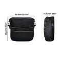 thumbnail image 3 of Fauteuils Roulants pour Adultes Sac à Dos pour Fauteuil Roulant - Sac pour Accessoires de Fauteuil Roulant pour Adultes Caddy de Fauteuil Roulant en Tissu Accessoires de Voyage pour Femmes, 3 of 7