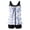 Multicolour, variant on SDNall Women's Swimsuit with Shorts, Long Torso High Waisted Printed Two Piece Bathing Suit