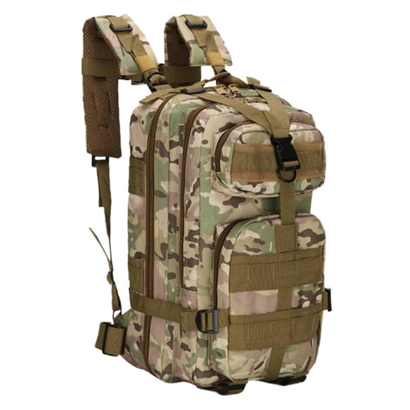 30L Oxford Tactical Backpack with Plenty of Storage, Comfortable Straps and Breathable Mesh for Hiking, Camping, Travel and Hunting