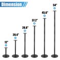 thumbnail image 3 of Unique Bargains Boat Cover Support Pole 12" to 54" Height 6-Stage Extension ABS Support Pole, 3 of 7