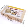 thumbnail image 3 of RYRDWP Clearance Children’s Wooden Repair Tool Box Toy – Simulation Disassembly, Assembly & Woodworking Educational Set for Pretend Play, 3 of 6