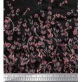 thumbnail image 2 of Soimoi Rayon Fabric Leaves & Berries Panel Print Fabric by The Yard 56 Inch Wide, 2 of 5