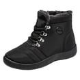 thumbnail image 2 of Bottes pour Femmes Nouvelles Chaussures de Randonnée d'Hiver Chaudes Bottes de Neige pour Femmes à Lacets Chaussures Décontractées pour Femmes Bottes pour Femmes en Liquidation, 2 of 9