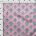 thumbnail image 2 of oneOone Cotton Poplin Fabric Floral Block Print Fabric BTY 42 Inch Wide, 2 of 4