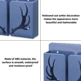 thumbnail image 2 of PENGXIANG Wall Mount Phone Holder Self-Adhesive Remote Control Storage Box Plastic Charging Phone Stand Small Gadgets Organizer Box for Bedroom Kitchen Bathroom Office, 2 of 7
