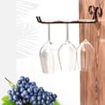 thumbnail image 4 of Wall Mounted Rack Metal and Glass Holder Shelf Efficient Storage Solution for Goblets and Stemware Ideal for Home Bars and Restaurants, 4 of 4