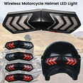 thumbnail image 1 of CUITING Helmet Light - Rechargeable High Brightness Waterproof Motorcycle Helmet Night Safety Light for Motorbike, 1 of 7