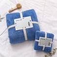 thumbnail image 1 of RKSTN Towels Cotton 2 In 1 Bath Towel And Face Towel Soft-Bath Towels Set OF Soft & Absorbent Bath Towels, 1 of 2