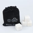 thumbnail image 5 of Whiskey Stones Gift Set,Whiskey Gift Set Whiskey Stones Gift Set of 4 Unique Chilling Stones with Velvet Pouch-Reusable Coffee Gift Set,Coffee Gift Sets, 5 of 5