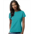 thumbnail image 1 of Hanes SL04 T-Shirt Nano-T pour Femmes Taille Grand, Bleu Sarcelle, 1 of 1