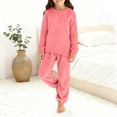 thumbnail image 4 of Chandail Décontracté à Manches Longues pour Enfants, Mode Automne, Couleur Unie, Col Rond, Universel pour Garçons et Filles, Ensemble de Chandails en Peluche Mignon, 4 of 7