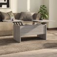 thumbnail image 1 of vidaXL Coffee Table Grey Sonoma 80x50x42.5 cm Engineered Wood, 1 of 5