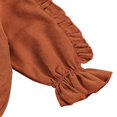thumbnail image 4 of Toddler Girls Casual Outfits Ruffle Tops Short Denim Skirts, 4 of 6