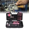 thumbnail image 4 of Household Repair Tool Set, 39 Pcs Easy To Operate Pink Repair Tool Kit  Toughness  For Home Use, 4 of 8