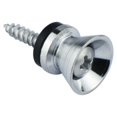 thumbnail image 3 of 2pcs Guitar Strap Lock Buttons End Pins Pegs Screw Locking Parts Accessories, 3 of 6