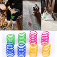 thumbnail image 4 of 40 Pack Cat Spring Toys, Interactive Cat Toy For Indoor Durable Plastic Coils For Cat Kitten Pets, 4 of 5