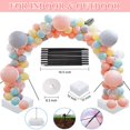 thumbnail image 3 of JerDorgo Balloon Arch Kit with Pump and Birthday Banner, Adjustable Width 10 Feet, Balloon Arch Frame with Base for Wedding Anniversary Party Decoration, 3 of 5