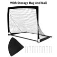 thumbnail image 2 of Portable Kids Soccer Goal 4' x 3' Pop-up Football Goal, 2 of 7