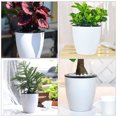 thumbnail image 4 of ziyahi Flower Pot Self Watering Automatic Absorption Container Plastic Plant Planter Garden Home Decor, 110, 4 of 7