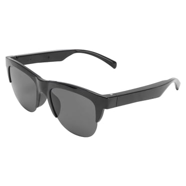 Lunettes de Soleil Intelligentes AI, Lunettes Intelligentes Multifonctions à Double Haut-Parleurs pour Hommes