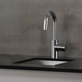 thumbnail image 3 of Kraus Oletto Single Handle Kitchen Bar Sink Faucet, Spot Free Stainless Steel, 3 of 5