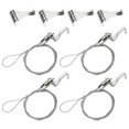 thumbnail image 4 of Elodie 4 Pieces Picture Rail Hanging System DIY Handcraft Adjustable Hooks Sturdy Frame 0.5 m, 4 of 8